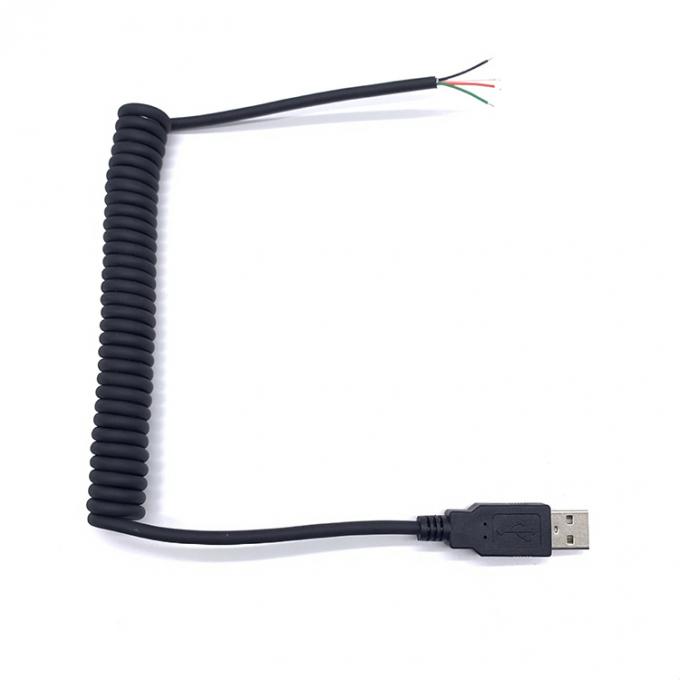 Στρογγυλοποιημένο σύρμα ελατήρια USB για να ανοίξει 4 καλωδίων καλωδίων καλωδίων 5