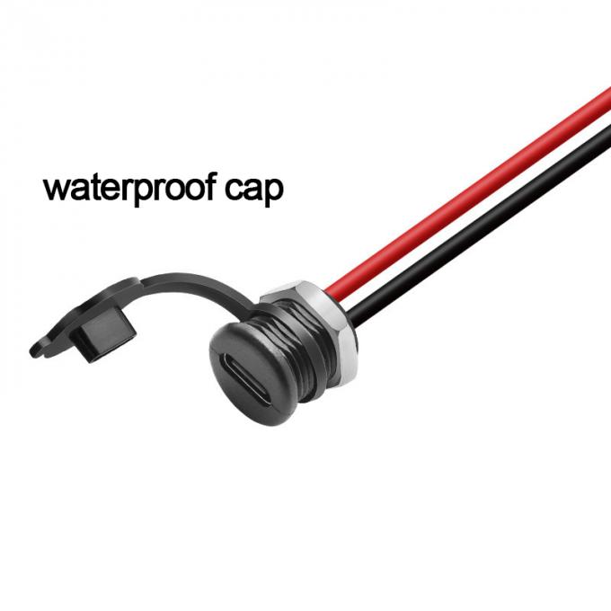 IP67 IP68 Αδιάβροχο κάλυμμα USB τύπου C Female Socket Jack σε 2 Pin PH 2.0 XH 2.54 SH1.0 VH ZH MX καλώδιο συνδέσμου 2