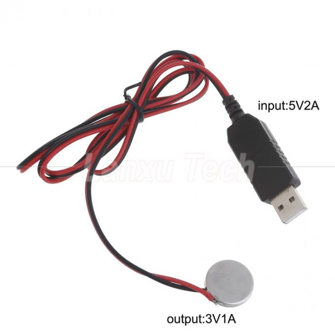 USB 5v έως 3v Εξόδου Εξάλειψη μπαταρίας CR2032 Αντικατάσταση καλωδίου φορτιστή 1