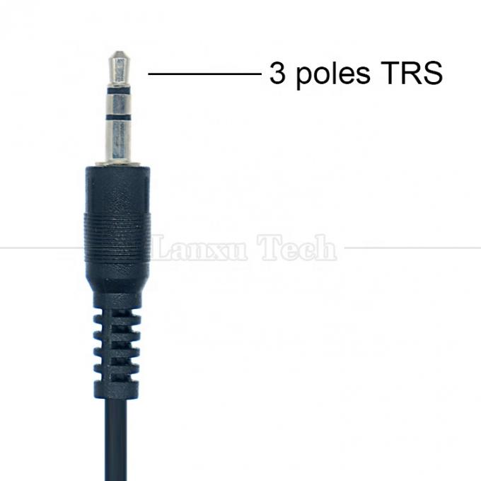 Προσαρμοσμένο 2.5mm 3.5mm Audio Jack IR Remote Mi Infrared Emitter Blaster Receiver Extender Cable για τηλεοπτικό κουτί STB 3