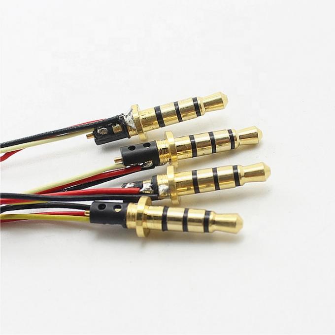 Προσαρμοσμένο 3.5mm TRRS Audio Jack σε 3 Pin Molex 1.25mm Pitch Connector Wire Cable 1