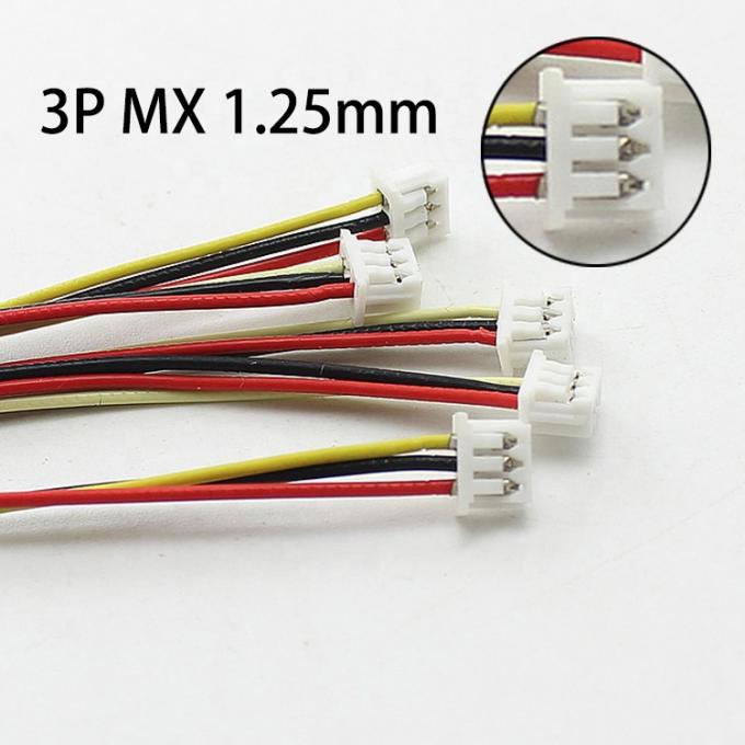 Προσαρμοσμένο 3.5mm TRRS Audio Jack σε 3 Pin Molex 1.25mm Pitch Connector Wire Cable 2