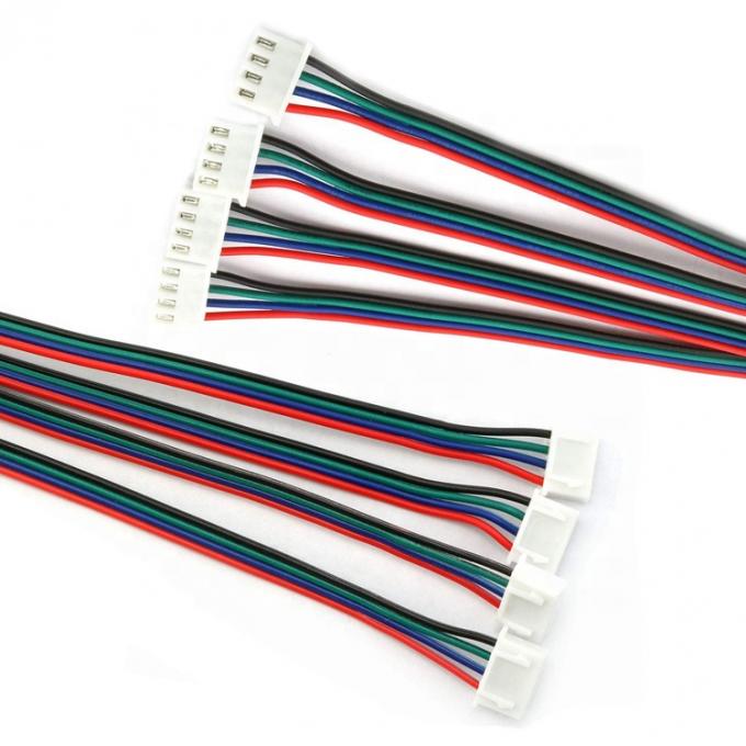 Προσαρμοσμένο καλώδιο συνδέσμου PIN 2.54mm Pitch JST XH 2 3 4 5 6 7 8 9 10 11 12 13 14 16 0