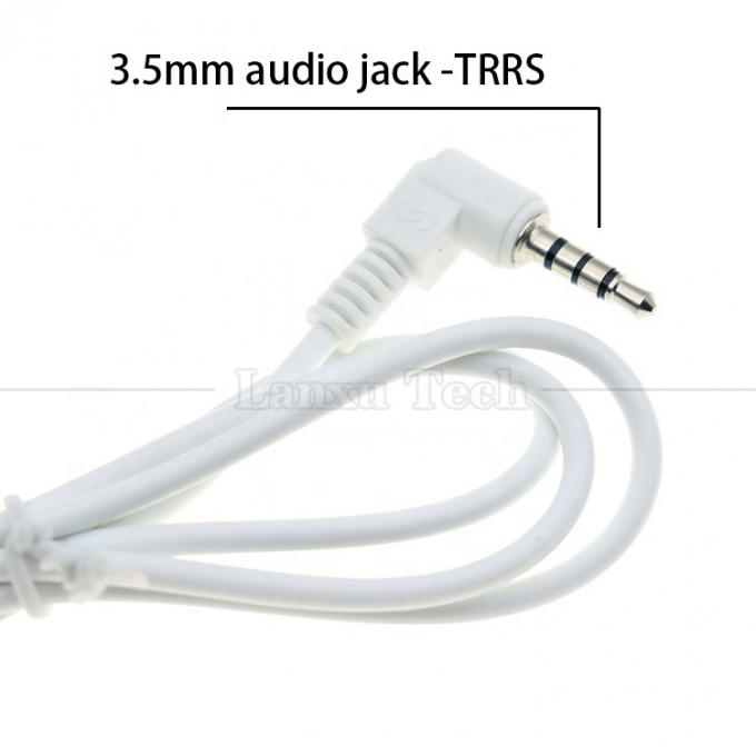 Προσαρμοσμένο 3.5mm Audio Jack TRRS σε JST MX 1.25mm 4p Wire Harness Cable 1