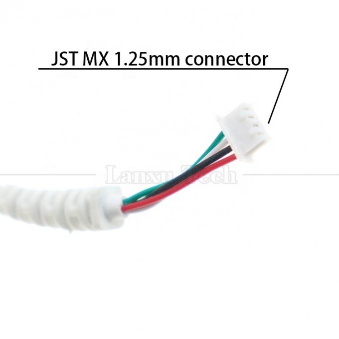 Προσαρμοσμένο 3.5mm Audio Jack TRRS σε JST MX 1.25mm 4p Wire Harness Cable 2
