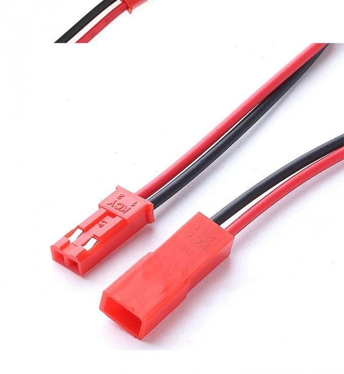 22AWG αρσενικό θηλυκό 2 PIN JST SYP RCY Plug Connector to Bare End Pigtail Wire Lead Cable Harness για μπαταρία LED Strip 2