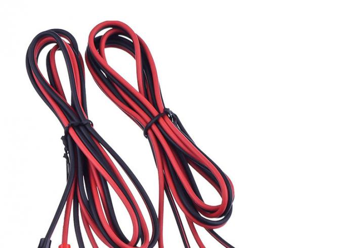 12v διπλό άκρο μαύρο κόκκινο ηλεκτρική δοκιμή οδηγεί Jumper Wire Αλιγάτορα κροκόδειλος Clips καλώδιο 1
