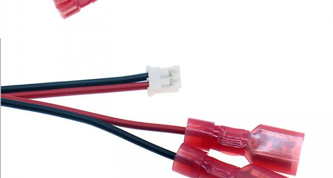 Προσαρμοσμένο JST PH SH ZH XH MX 2 3 4 5 6 7 8 Pin Connector σε 6.3mm Spade Terminal Cable 2