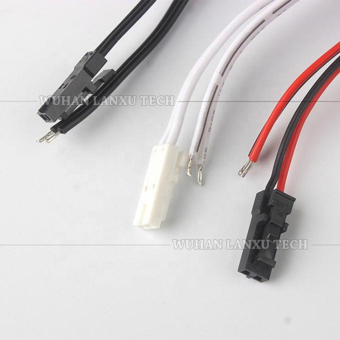 Προσαρμοσμένο 2 Pin Dupont TJC8 αρσενικό θηλυκό συνδετήρα τερματικό καλώδιο καλωδίου για LED Strip Cabinet 3