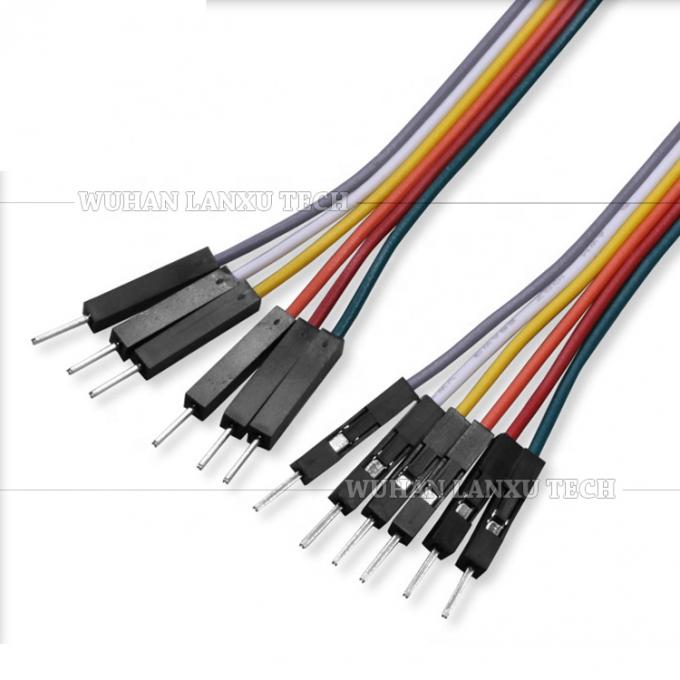 Προσαρμοσμένο Πίνακα ψωμιού 1 Pin 2p 3p 4p 5p 6p 7p 8p 10p Άντρας Γυναίκα Dupont Connector Jumper Wire Cable 2