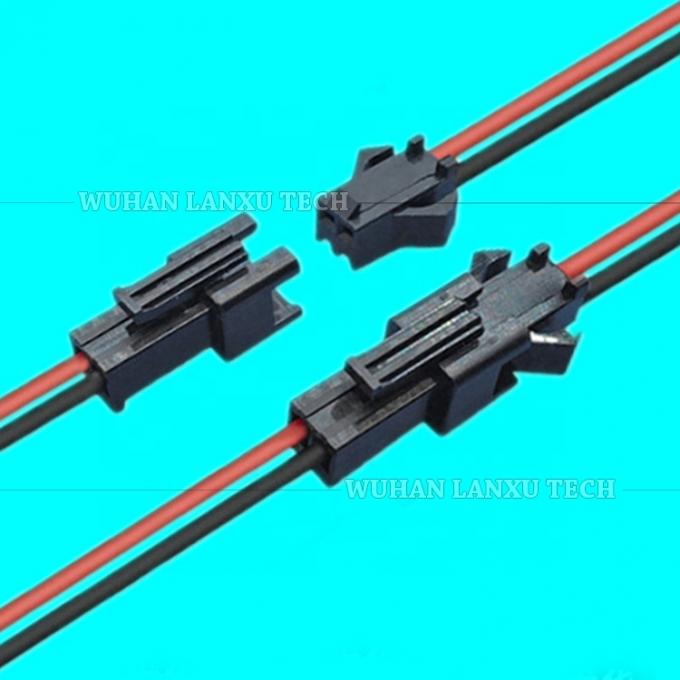 2 3 4 Pin SM 2.54mm Connector Άντρας σε θηλυκό καλώδιο συναρμολόγησης πρίζας για GPS LED φως 1