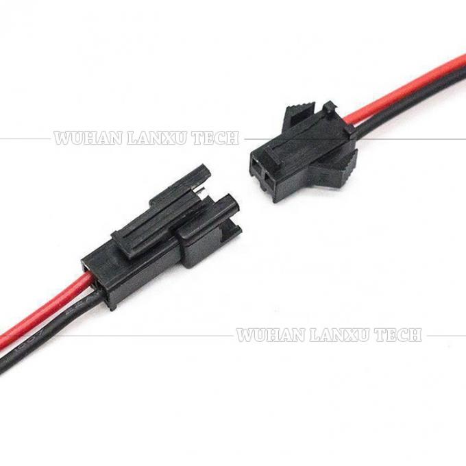 2 3 4 Pin SM 2.54mm Connector Άντρας σε θηλυκό καλώδιο συναρμολόγησης πρίζας για GPS LED φως 3