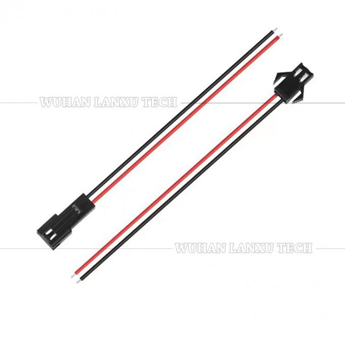 2 3 4 Pin SM 2.54mm Connector Άντρας σε θηλυκό καλώδιο συναρμολόγησης πρίζας για GPS LED φως 4