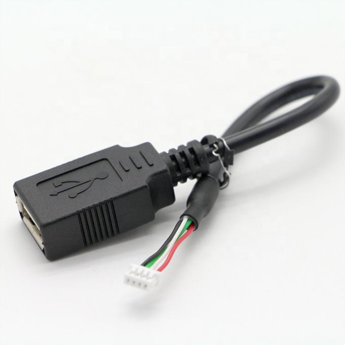 Συγκρότημα USB A θηλυκό σε JST 2 3 4 Pin PH XH 1.0mm 1.25mm 1.5mm 2.0m καλώδιο καλωδίου 0