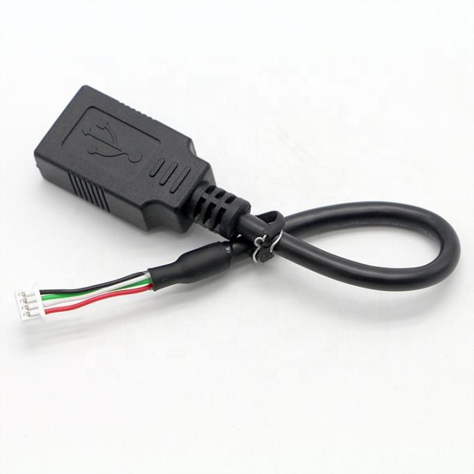 Συγκρότημα USB A θηλυκό σε JST 2 3 4 Pin PH XH 1.0mm 1.25mm 1.5mm 2.0m καλώδιο καλωδίου 4