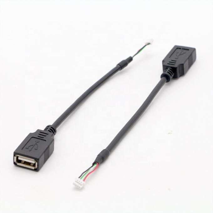 Συγκρότημα USB A θηλυκό σε JST 2 3 4 Pin PH XH 1.0mm 1.25mm 1.5mm 2.0m καλώδιο καλωδίου 5