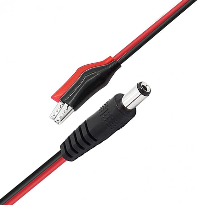 2.1mmx5.5 mm 12V DC αρσενικό jack για αλγαρίτη Clip Power Cable Connectors για CCTV Security Camera Lighting 1