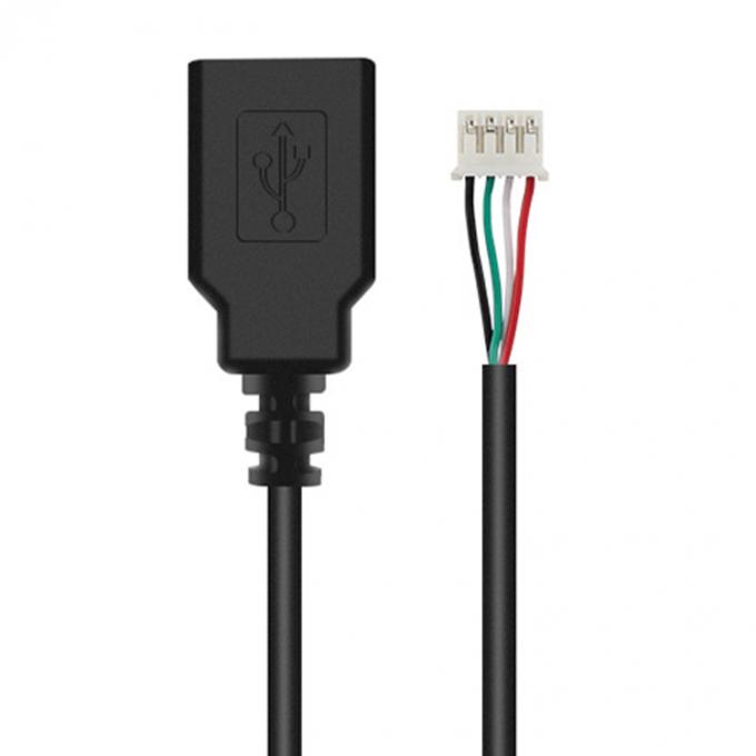 Προσαρμοσμένο USB 2.0 A θηλυκό σε JST PH 2.0 συναρμολόγηση καλωδίου σύρματος 6