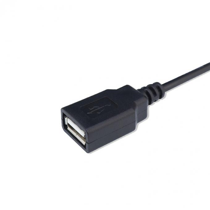 Προσαρμοσμένο USB 2.0 A θηλυκό σε JST PH 2.0 συναρμολόγηση καλωδίου σύρματος 5