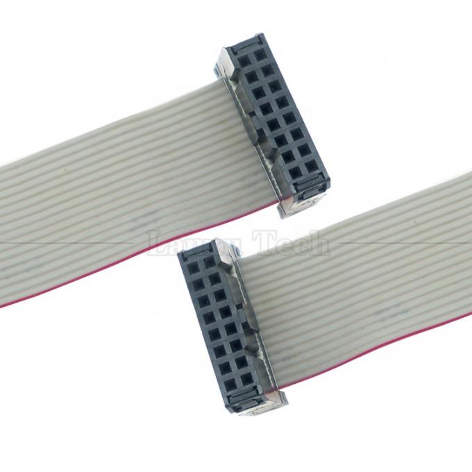 Γυναίκα σε γυναίκα 16 PIN 1,27mm Pitch IDC 2,54mm Connector GPIO Grey Flat Ribbon Wire Cable για σκληρούς δίσκους CD Raspberry Pi 0