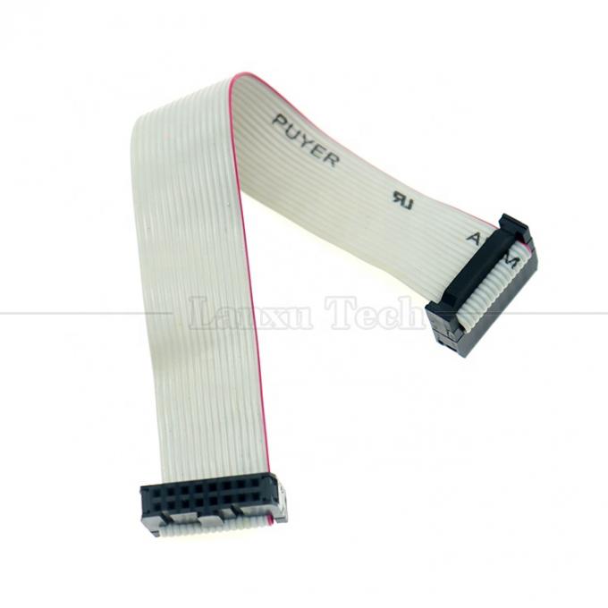 Γυναίκα σε γυναίκα 16 PIN 1,27mm Pitch IDC 2,54mm Connector GPIO Grey Flat Ribbon Wire Cable για σκληρούς δίσκους CD Raspberry Pi 4