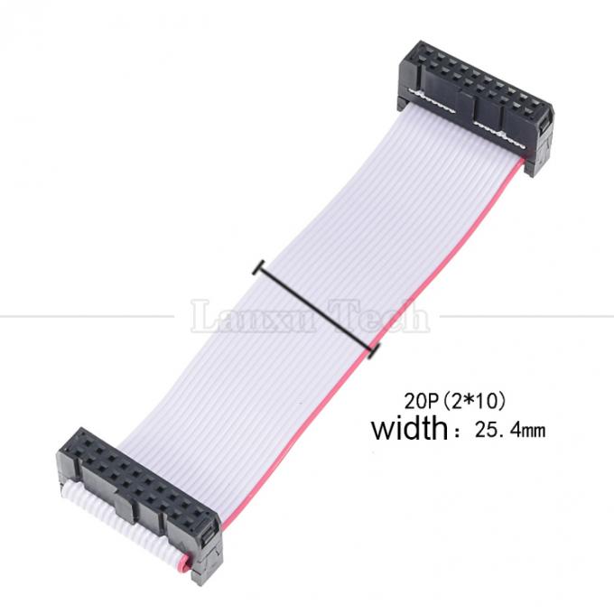 Προσαρμοσμένο 4 έως 80 10 16 18 20 30 40 50 60 64 PIN 1.27mm Στροφή FCC IDC 2.54mm Συνδέτης επίπεδο καλώδιο κορδέλας 5