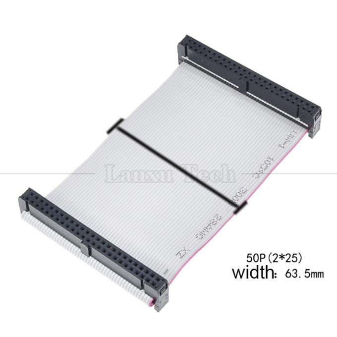Προσαρμοσμένο 4 έως 80 10 16 18 20 30 40 50 60 64 PIN 1.27mm Στροφή FCC IDC 2.54mm Συνδέτης επίπεδο καλώδιο κορδέλας 8