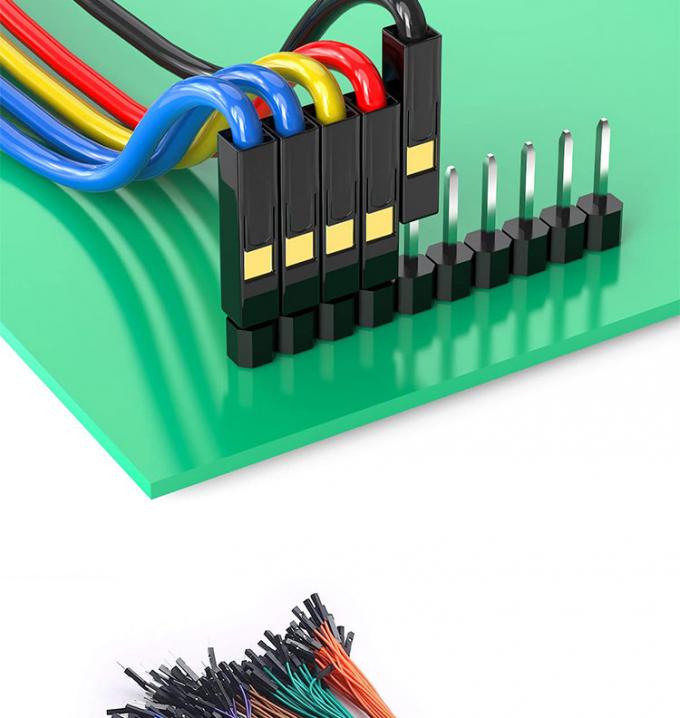 Άντρας προς Άντρας Γυναίκα προς Γυναίκα 2.54mm 1 Pin Dupont Connector Solderless Breadboard Jumper Wire για Arduino 5