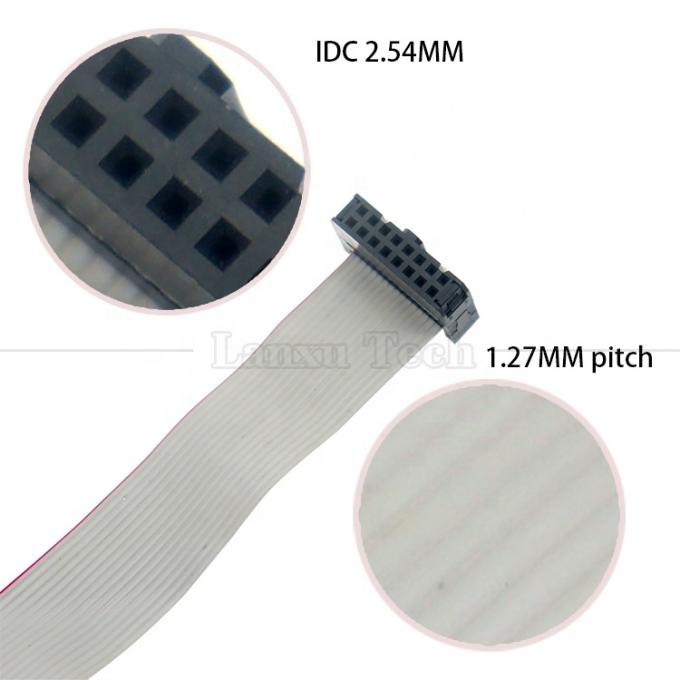 6 8 10 12 14 16 18 20 24 26 30 32 34 40 50 60 64 PIN 1,27 mm Στροφή IDC 2,54 mm 2,0 mm Συνδετήρας 4