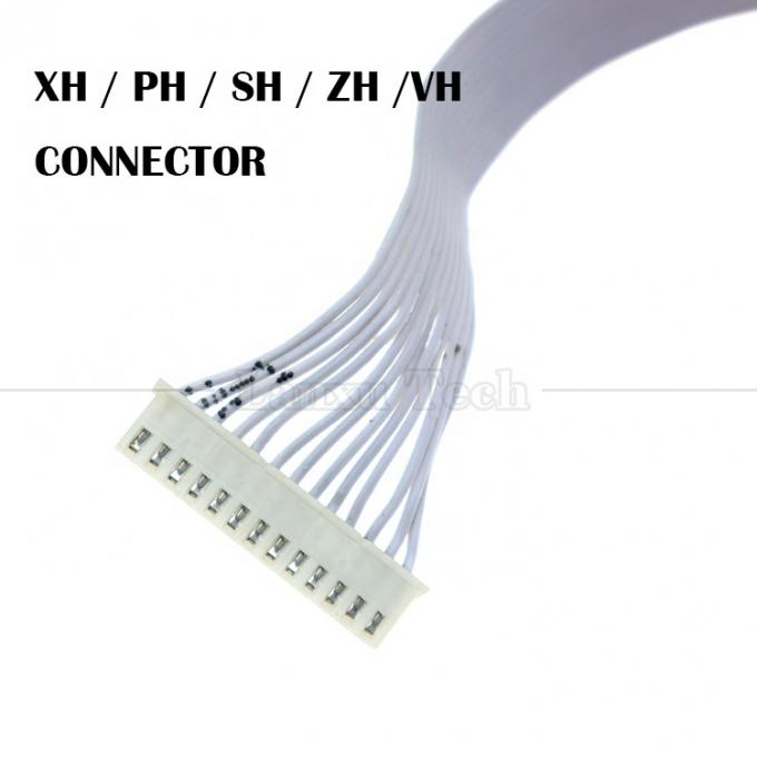 Προσαρμοσμένο JST 2.54 2.0 1.0 Pitch Female PH XH ZH SH VH Flat Ribbon Cable για σκληρό δίσκο υπολογιστή LCD Panel 2