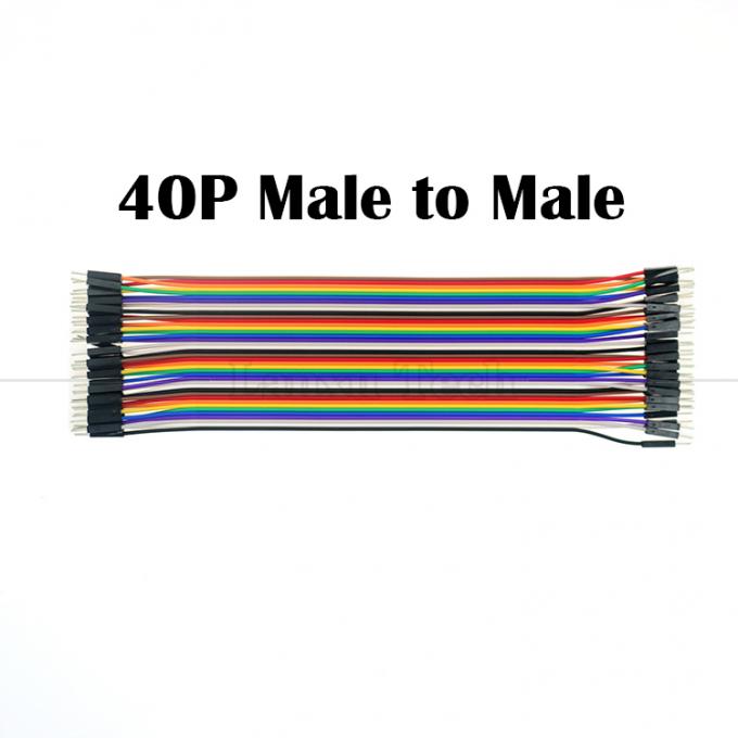 40 PIN Άντρας προς Άντρας 2.54mm Dupont Breadboard GPIO Raspberry Pi 4