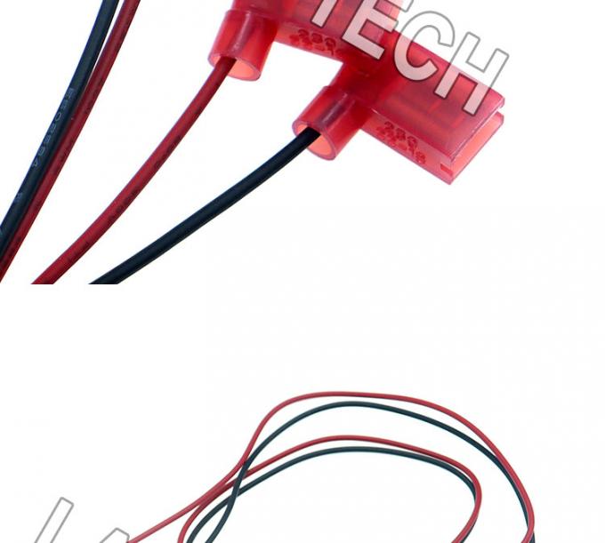 VH 2P 3.96mm Στροφή σε γωνία 90 μοίρες 6.3 Σπάγη Συνδετήρα Συγκρότημα καλωδίου 2