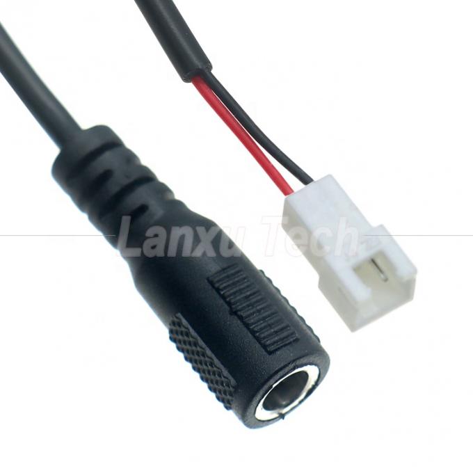 Προσαρμογή OEM DC θηλυκό 5.5x2.1mm βαρέλι Jack για JST 2 PIN XH 2.54mm Pitch θηλυκό καλώδιο συνδέσμου 1