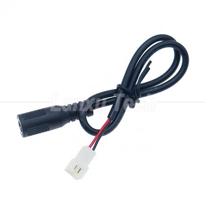 Προσαρμογή OEM DC θηλυκό 5.5x2.1mm βαρέλι Jack για JST 2 PIN XH 2.54mm Pitch θηλυκό καλώδιο συνδέσμου 0