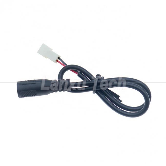 Προσαρμογή OEM DC θηλυκό 5.5x2.1mm βαρέλι Jack για JST 2 PIN XH 2.54mm Pitch θηλυκό καλώδιο συνδέσμου 4