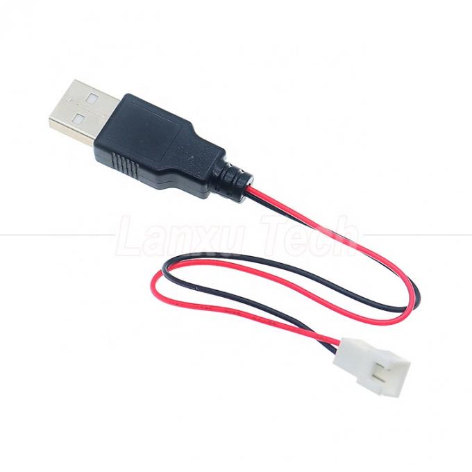 USB τύπου Α αρσενικό προς JST XH 2.54 Pitch 2 Pin θηλυκό καλώδιο πρίζας 0