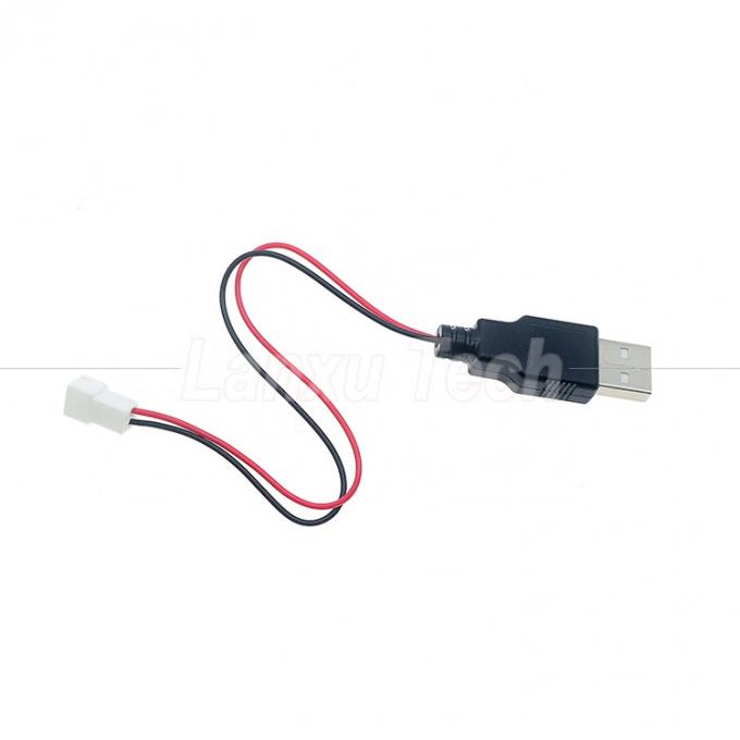 USB τύπου Α αρσενικό προς JST XH 2.54 Pitch 2 Pin θηλυκό καλώδιο πρίζας 3