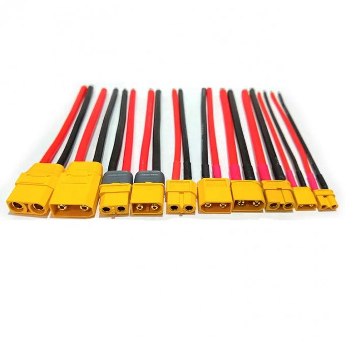 12AWG 16AWG 100mm 150mm 200mm XT30U XT60 XT60H XT90 Συνδετήρας αρσενικό θηλυκό σε γυμνά καλώδια Τέρμα καλωδίου Σχοινί για μπαταρία κινητήρα Fpv 0