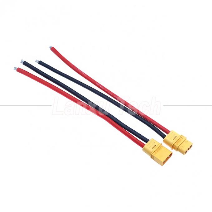 12AWG 16AWG 100mm 150mm 200mm XT30U XT60 XT60H XT90 Συνδετήρας αρσενικό θηλυκό σε γυμνά καλώδια Τέρμα καλωδίου Σχοινί για μπαταρία κινητήρα Fpv 2
