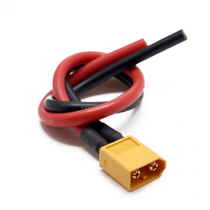12AWG 16AWG 100mm 150mm 200mm XT30U XT60 XT60H XT90 Συνδετήρας αρσενικό θηλυκό σε γυμνά καλώδια Τέρμα καλωδίου Σχοινί για μπαταρία κινητήρα Fpv 5