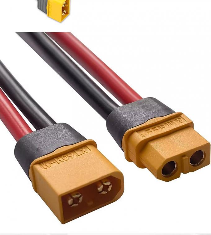 10AWG 12AWG Άντρας προς θηλυκό XT60 XT60H Συνδέτης Διάτακτη παρατάσεως καλώδιο για RC μπαταρία σταθμού παραγωγής ενέργειας Ηλιακό πάνελ 1