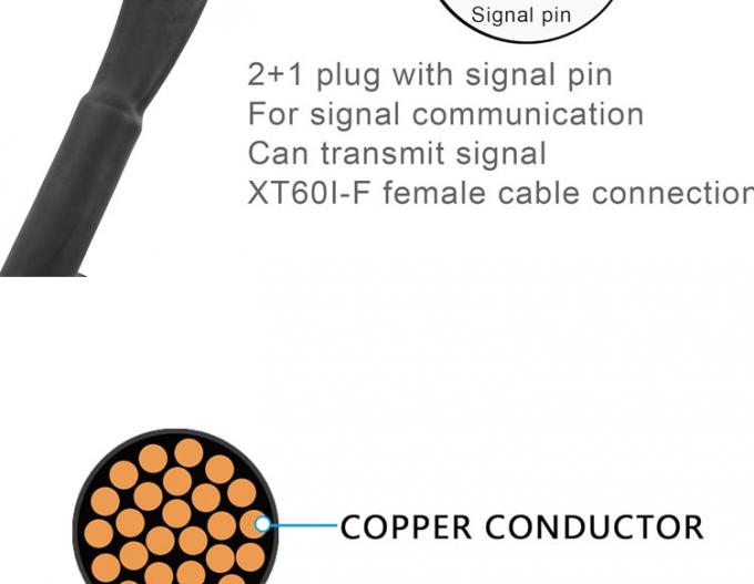 DC 5.5x2.1mm 5.5x2.5mm Plug Male Barrel Jack σε XT60 μπαταρία σύνδεσης καλώδιο καλωδίου για ηλιακό πάνελ FPV 4