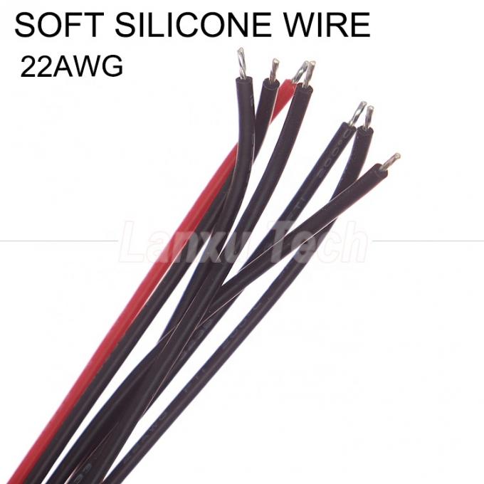 Σιλικόνιο σύρμα JST XH 2.5mm 2s 3s 4s 5s 6s 7 Pin Lipo μπαταρία ισορροπία μολύβδινη επέκταση καλώδιο φορτιστή 3