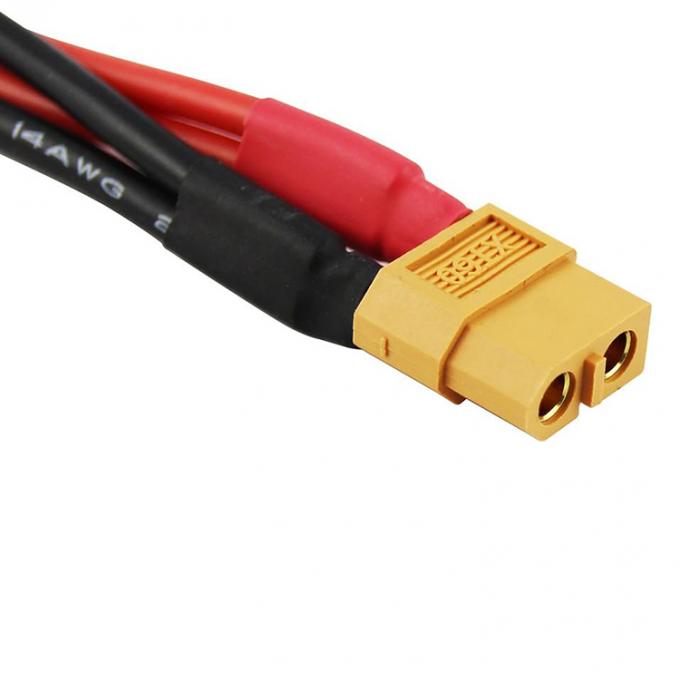 14AWG XT60 1 Διάταξη καλωδίου διαχωρισμού Y από θηλυκό σε αρσενικό για μπαταρία RC Lipo 2