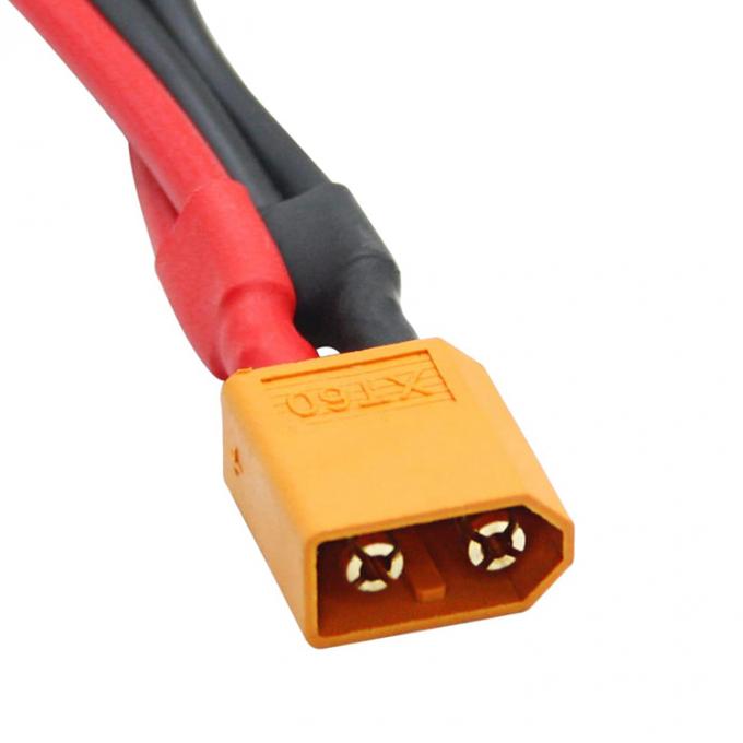 14AWG XT60 1 αρσενικό σε 2 θηλυκό Y splitter καλώδιο επέκτασης για μπαταρία RC Lipo 3