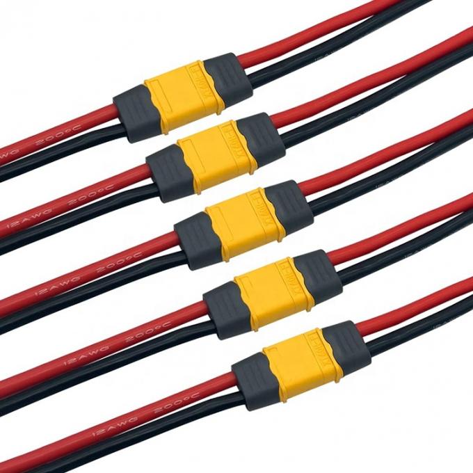 12AWG 100mm 150mm Silicon Wire XT60 XT60H XT60U Συνδετήρας αρσενικό θηλυκό κάλυμμα κάλυψης Plug καλώδιο για μπαταρία FPV 2