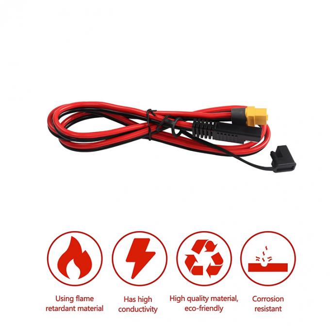 12AWG SAE έως XT60 Δικτυακό καλώδιο επέκτασης προσαρμοστή συνδετήρα για ηλιακό σταθμό παραγωγής ηλεκτρικής ενέργειας 4