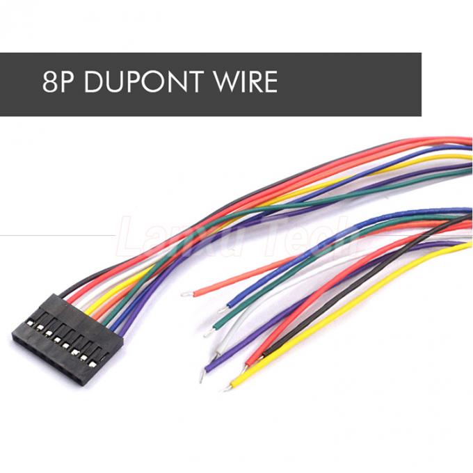 10cm 20cm 30cm 50cm 2 Pin 3 4 5 6 8 10 Pin Dupont 2.54mm Σύνδεσμος καλωδίου Jumper Wire Harness 7