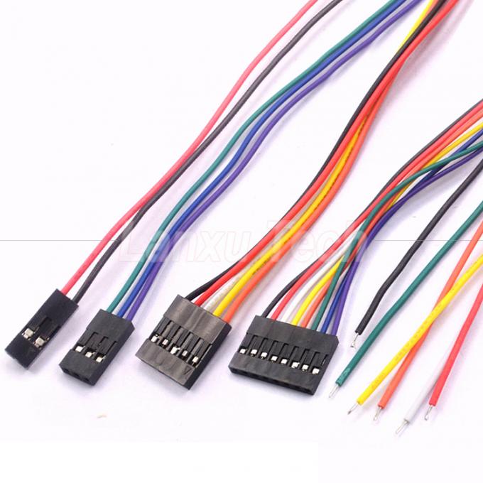 10cm 20cm 30cm 50cm 2 Pin 3 4 5 6 8 10 Pin Dupont 2.54mm Σύνδεσμος καλωδίου Jumper Wire Harness 11