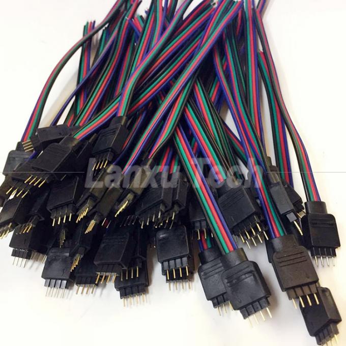 RGB 4 Pin Connector 5050 LED καλώδιο ταινίας 4